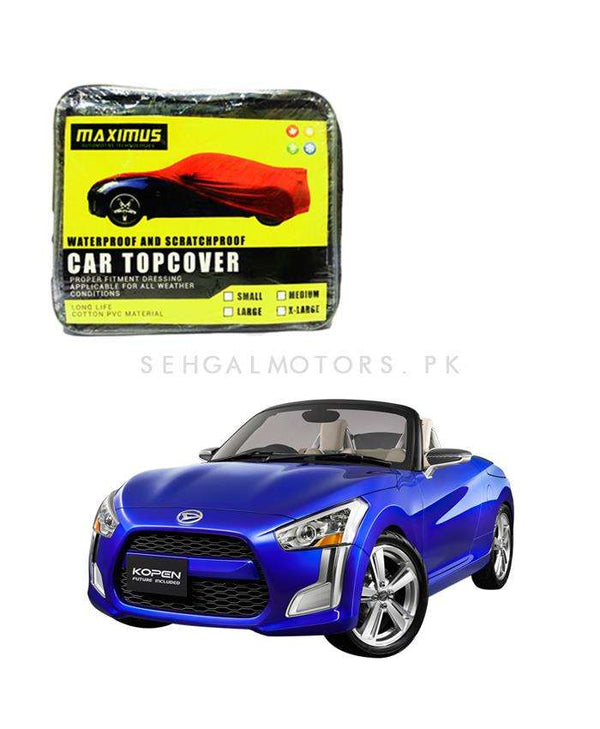 Daihatsu Copen Maximus Non Woven Scratchproof Waterproof Car Top Cover - Model 2014-2017