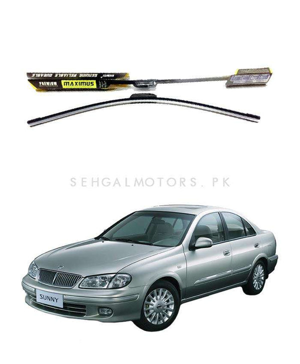 Nissan Sunny Maximus Premium Silicone Wiper Blades - Model 2005-2010