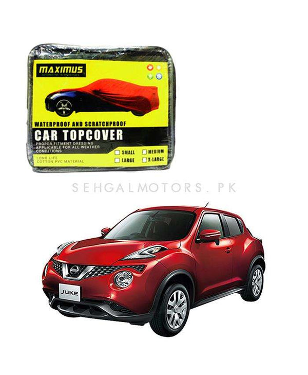 Nissan Juke Maximus Non Woven Scratchproof Waterproof Car Top Cover - Model 2010-2017