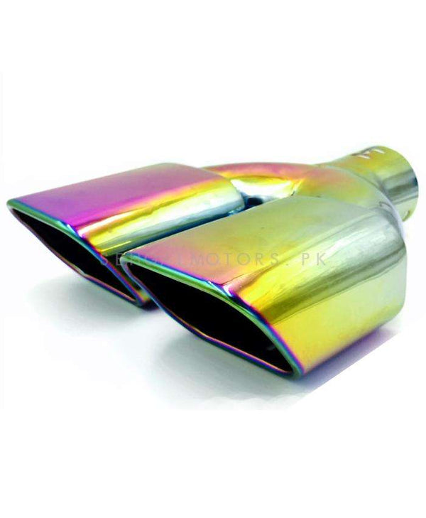 Remus Style Muffler Tail Double Pipe Multi Color 4S - C2003