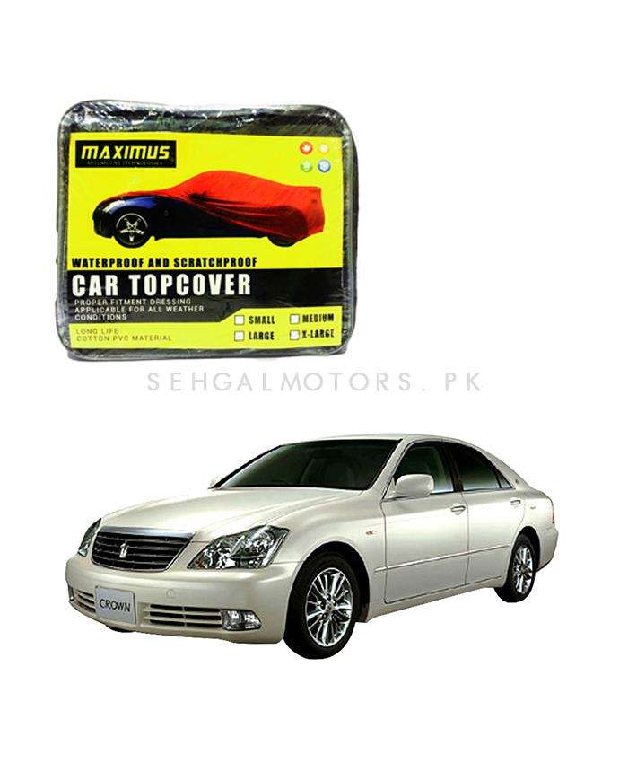 Toyota Crown Maximus Non Woven Scratchproof Waterproof Car Top Cover - Model 2003-2008