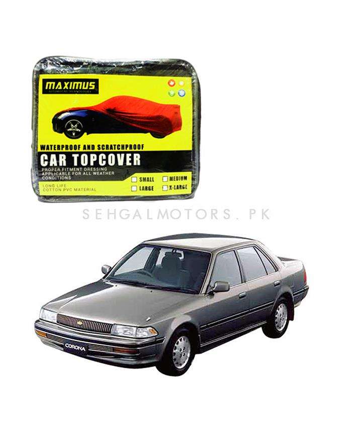Toyota Corona Maximus Non Woven Scratchproof Waterproof Car Top Cover - Model 1987-1992
