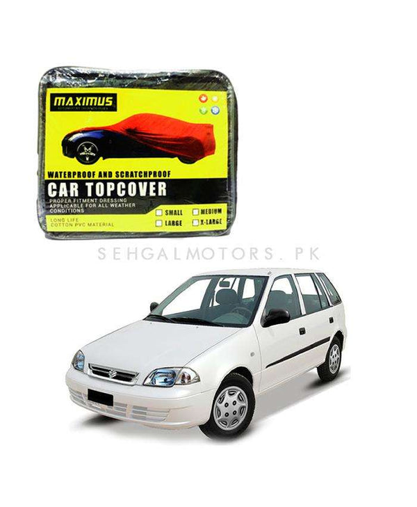 Suzuki Cultus Maximus Non Woven Scratchproof Waterproof Car Top Cover Old Model - Model 2007-2017