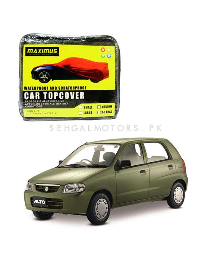 Suzuki Alto Maximus Non Woven Scratchproof Waterproof Car Top Cover - Model 2000-2012