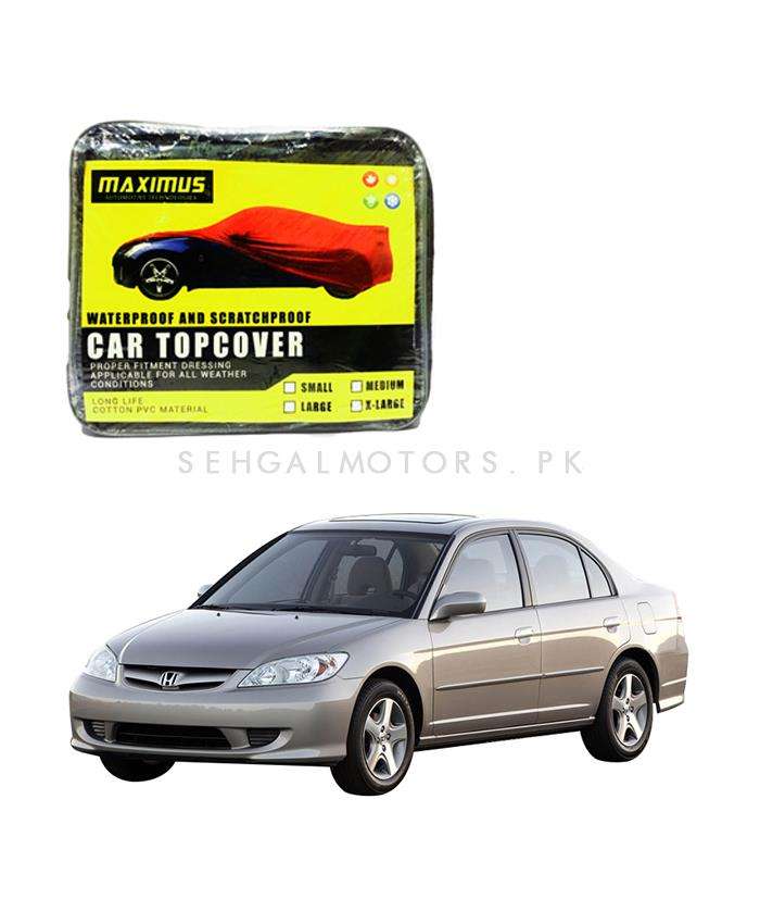 Honda Civic Maximus Non Woven Scratchproof Waterproof Car Top Cover - Model 2004-2006