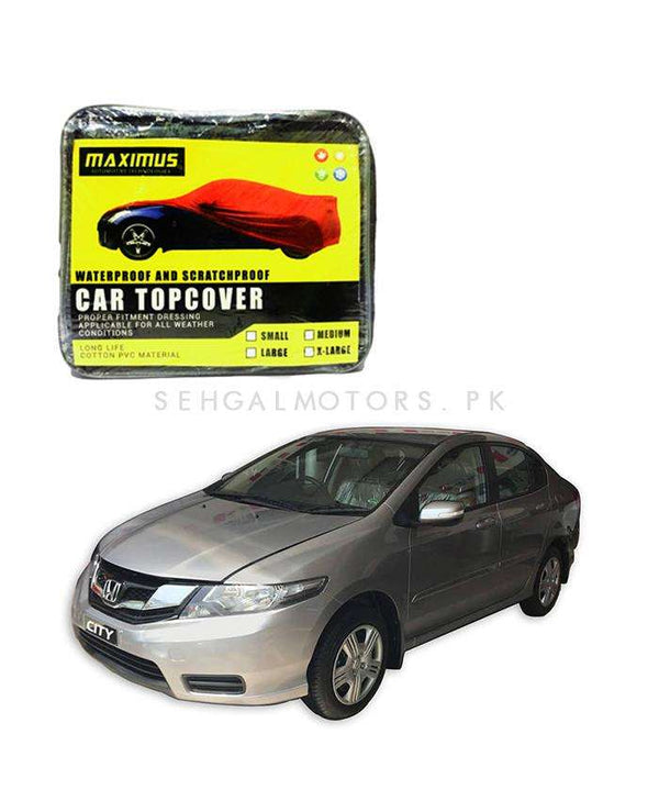 Honda City Maximus Non Woven Scratchproof Waterproof Car Top Cover - Model 2009-2021