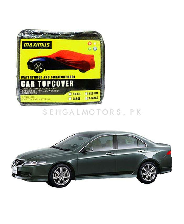 Honda Accord Maximus Non Woven Scratchproof Waterproof Car Top Cover - Model 2002-2006