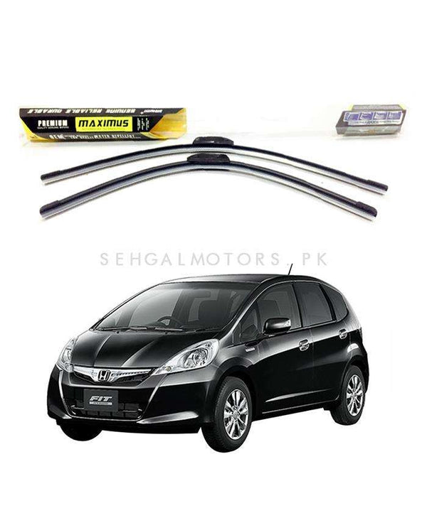 Honda Fit Hybrid Maximus Premium Silicone Wiper Blades - Model 2010-2013