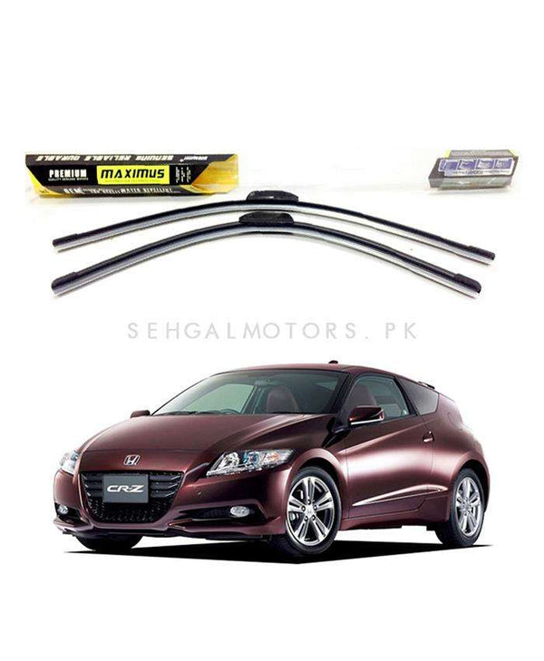 Honda CRZ Sports Hybrid Maximus Premium Silicone Wiper Blades2010-2017
