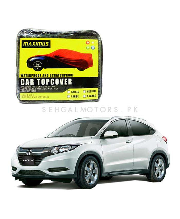 Honda HRV Maximus Non Woven Scratchproof Waterproof Car Top Cover - Model 2016-2019