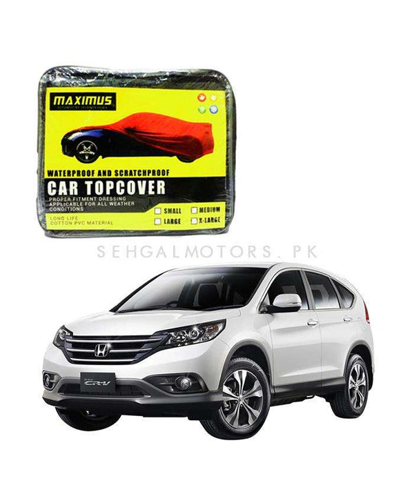 Honda CRV Maximus Non Woven Scratchproof Waterproof Car Top Cover - Model 2012-2017