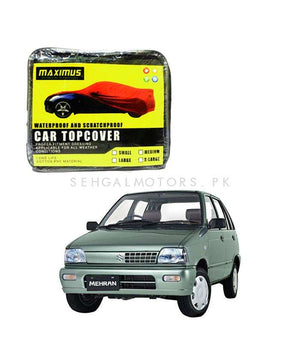 Suzuki Mehran Maximus Non Woven Car Top Cover 1989 - 2019 - - Scratchproof And Waterproof - Without Belt