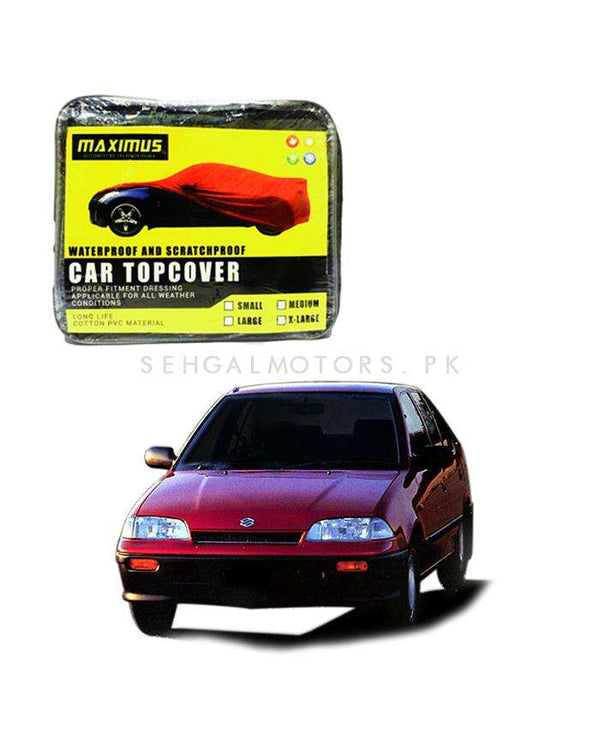 Suzuki Margalla Maximus Non Woven Scratchproof Waterproof Car Top Cover - Model 1992-1998