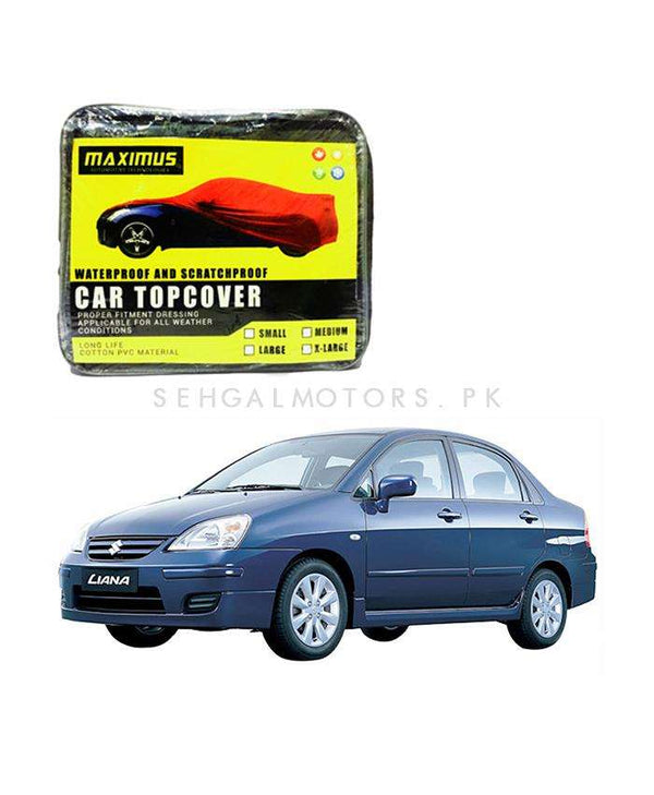 Suzuki Liana Maximus Non Woven Scratchproof Waterproof Car Top Cover - Model 2006-2014