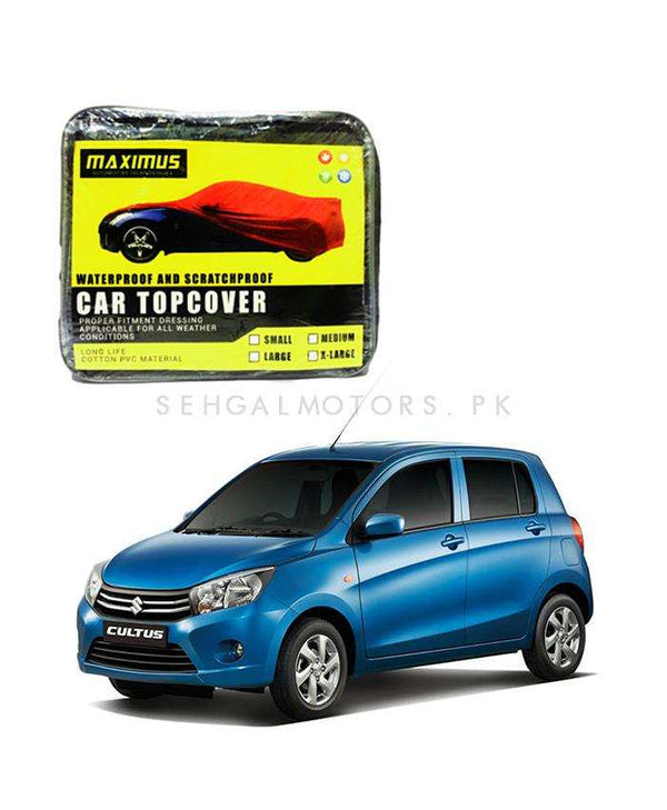 Suzuki Cultus Maximus Non Woven Scratchproof Waterproof Car Top Cover New Model - Model 2017-2022