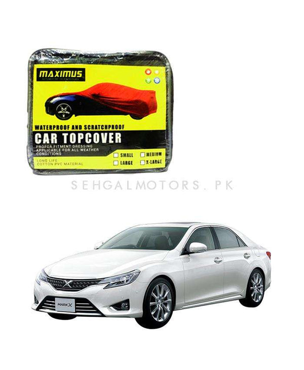 Toyota Mark X Maximus Non Woven Scratchproof Waterproof Top Cover - Model 2009-2017