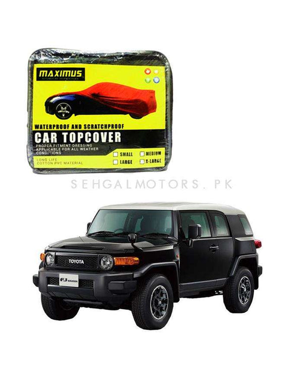 Toyota Fj Cruiser Maximus Non Woven Scratchproof Waterproof Top Cover - Model 2006-2017