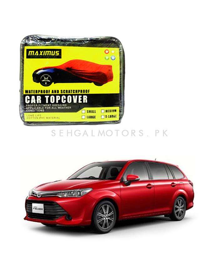 Toyota Corolla Fielder Maximus Non Woven Scratchproof Waterproof Top Cover - Model 2012-2017