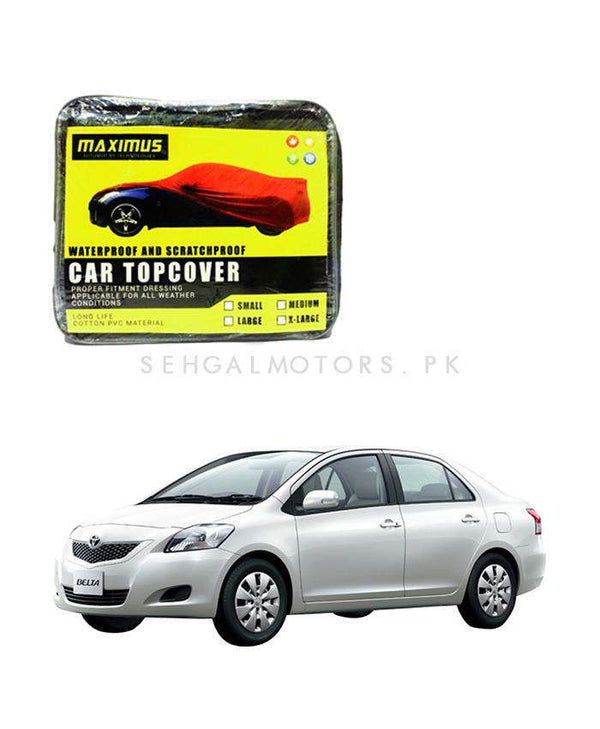 Toyota Belta Maximus Non Woven Scratchproof Waterproof Top Cover - Model 2005-2012