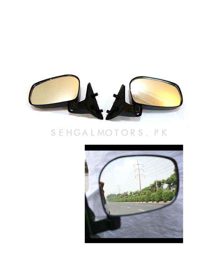 Suzuki Mehran Fancy Side Mirrors Pair