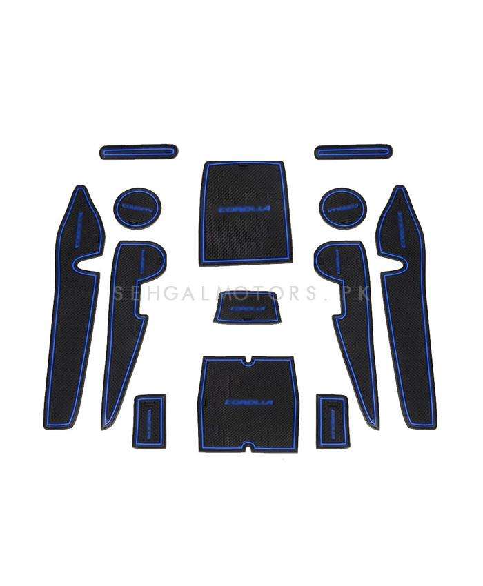 Toyota Corolla Interior Mats Blue - Model 2014-2021