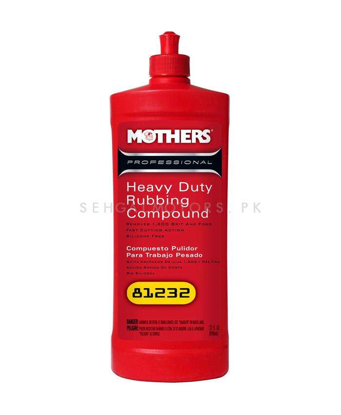 Mothers Heavy Duty Rubbing Compound - 32oz