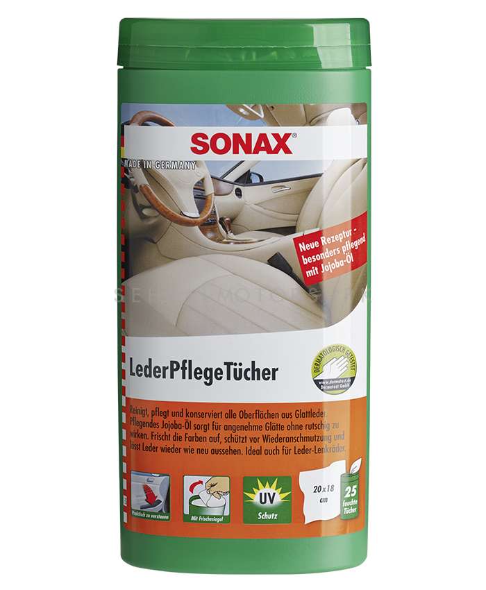 Sonax Leather Care Wipes Box