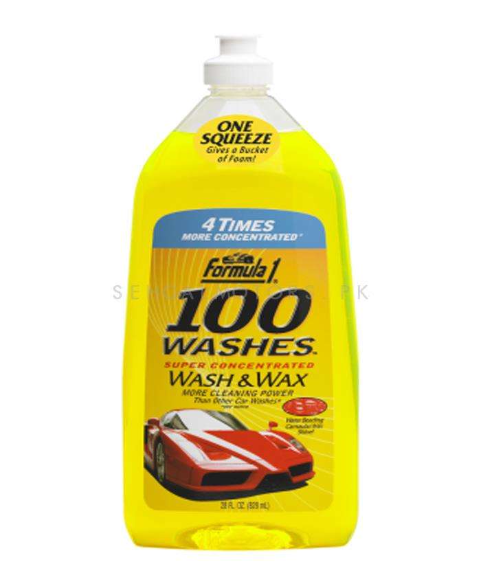 Formula 1 Car Shampoo Concentrate 100 Wash & Wax - 28oz