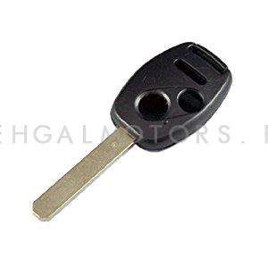 Honda Civic / Honda City Replacement Key Shell Case Cover 2 Button Black