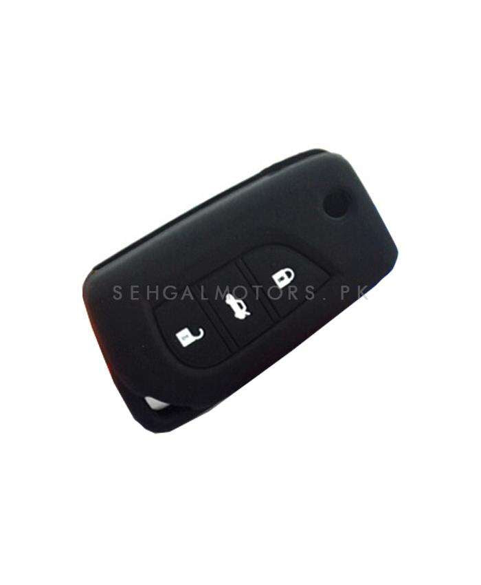 Toyota Corolla / Toyota Hilux Revo/Rocco PVC Silicone Protection Key Cover Jack Knife 3 Button