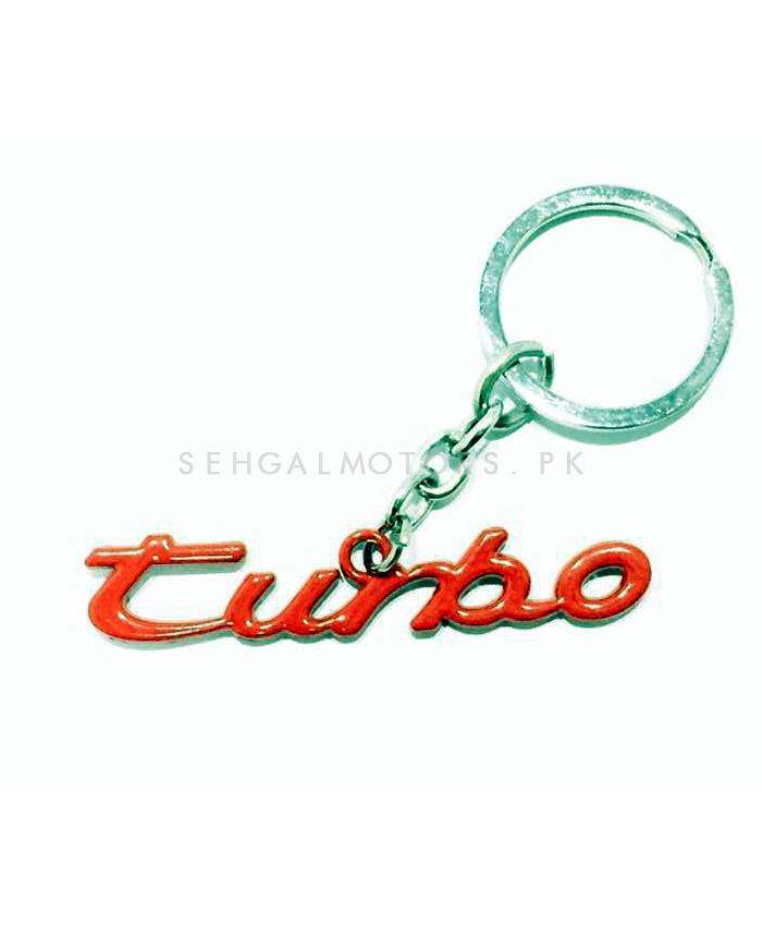 Turbo Red Keychain Keyring