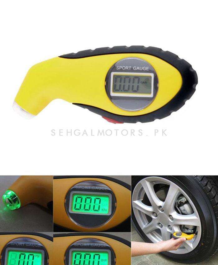 Digital Tire Tyre Valve Gauge - Multi