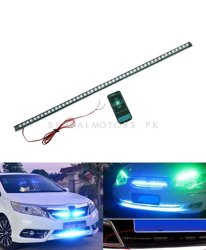 Car Grille Strip Multi Colors Knight Rider With Remote