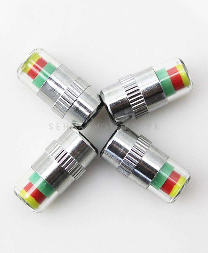 Indication Tyre Air Pressure Alert Warning Monitor Tire Valve Nozzle Caps