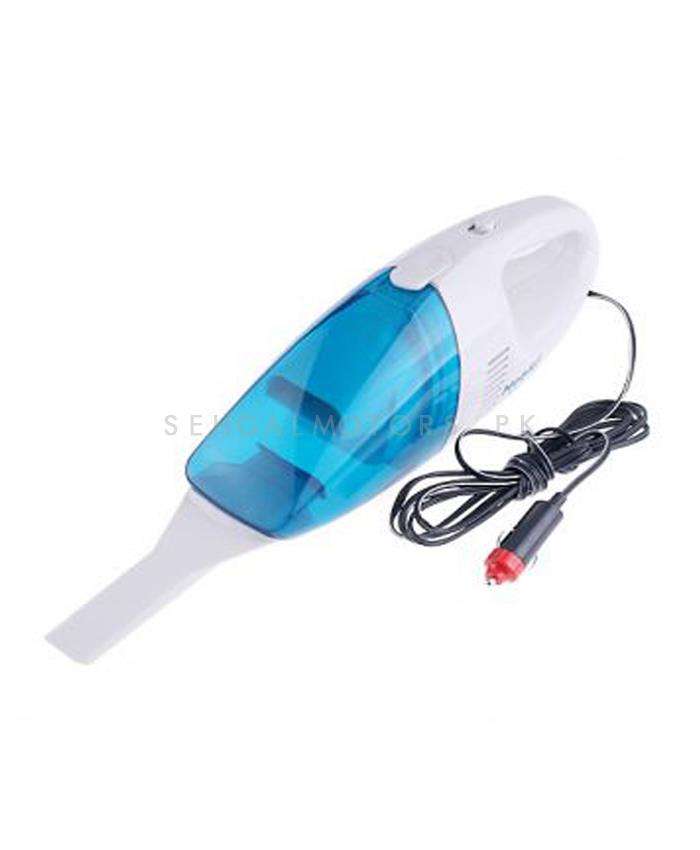 Car 12v Vacuum Cleaner For Interior Cleaning Blue White