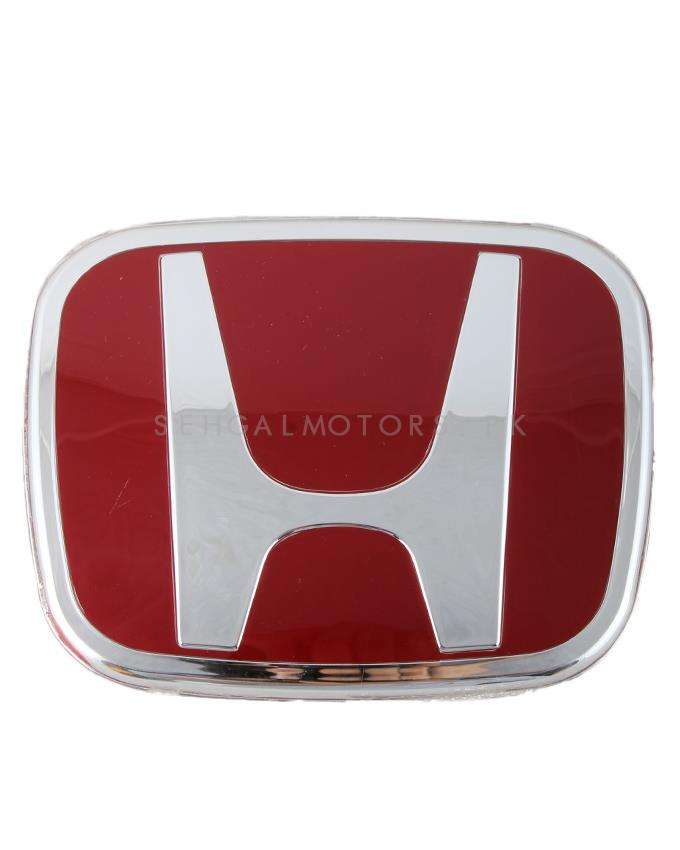 3D Metal Honda Mugen Logo Red 75700-SPI-G01 - Model 1995-2000