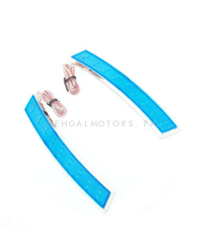 3M Colored Side Marker Fender LED Lamp Blue - Pair