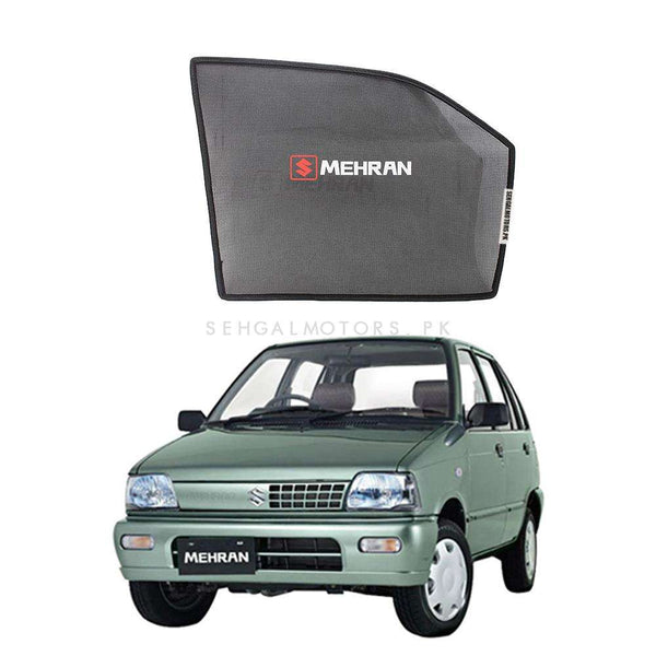 Suzuki Mehran Foldable & Flexible Side Sunshade With Logo - Model 2012-2017