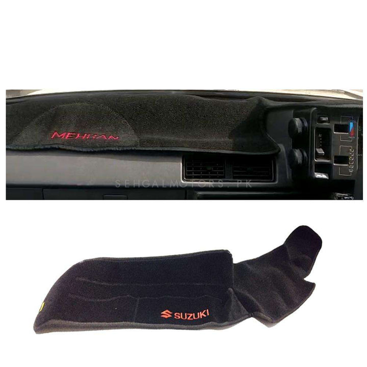 Suzuki Mehran Euro II Dashboard Carpet Black - Model 2007-2019