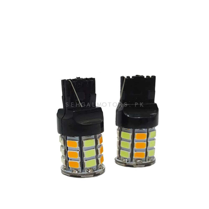 Dual Indicator Fish Type Parking SMD LED Bulbs-Pair