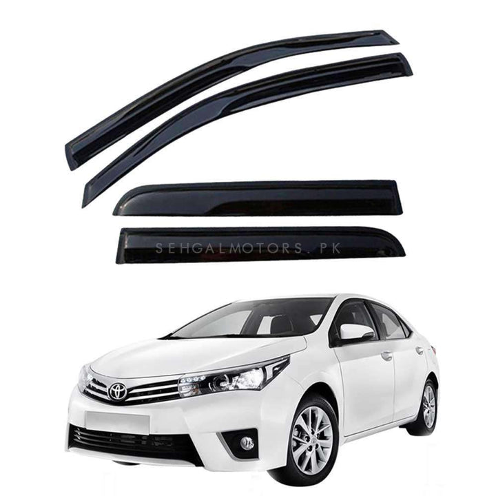 Toyota Corolla NB Air Press Sun Visor Without Chrome - Model 2014-2021