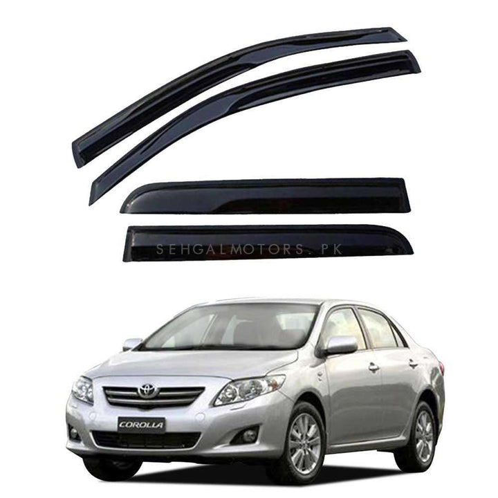 Toyota Corolla NB Air Press Sun Visor Without Chrome - Model 2008-2014