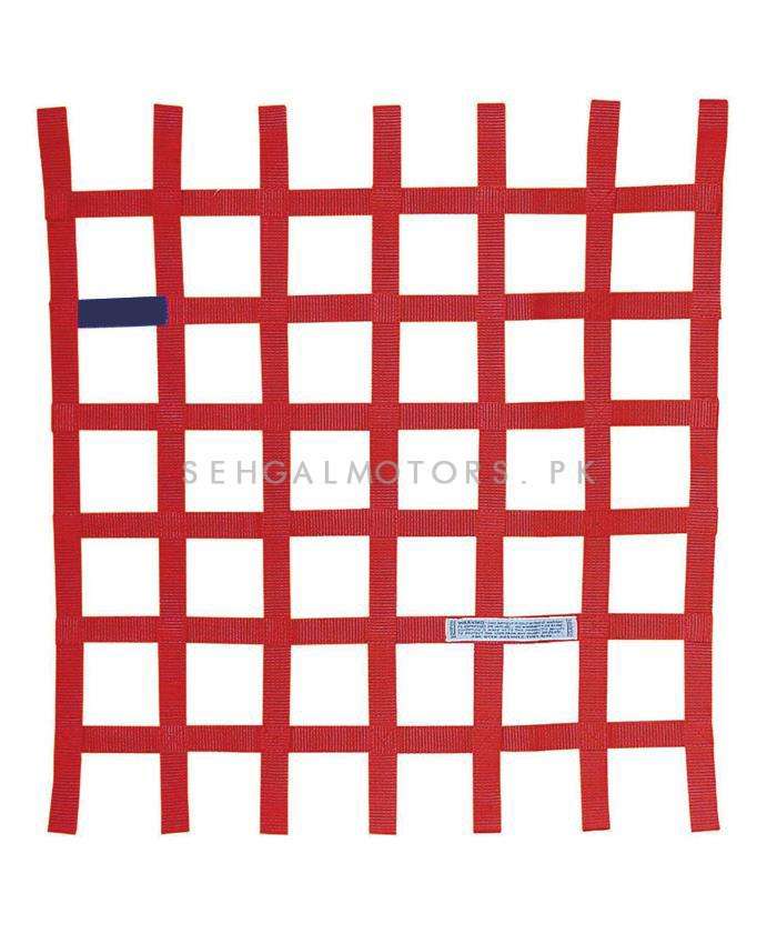 Car Safety Window Net Racing Drifting Rally Car Window Net Protector Red