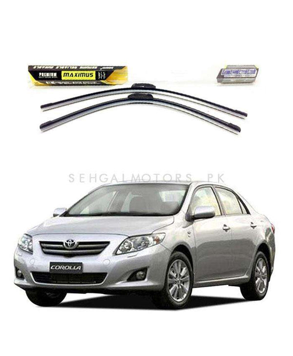 Toyota Corolla Maximus Premium Silicone Wiper Blades - Model 2008-2014