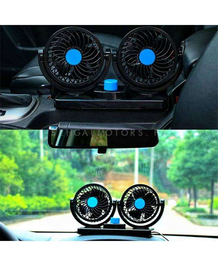 Rotatable Dual Speed Car Electric Fan