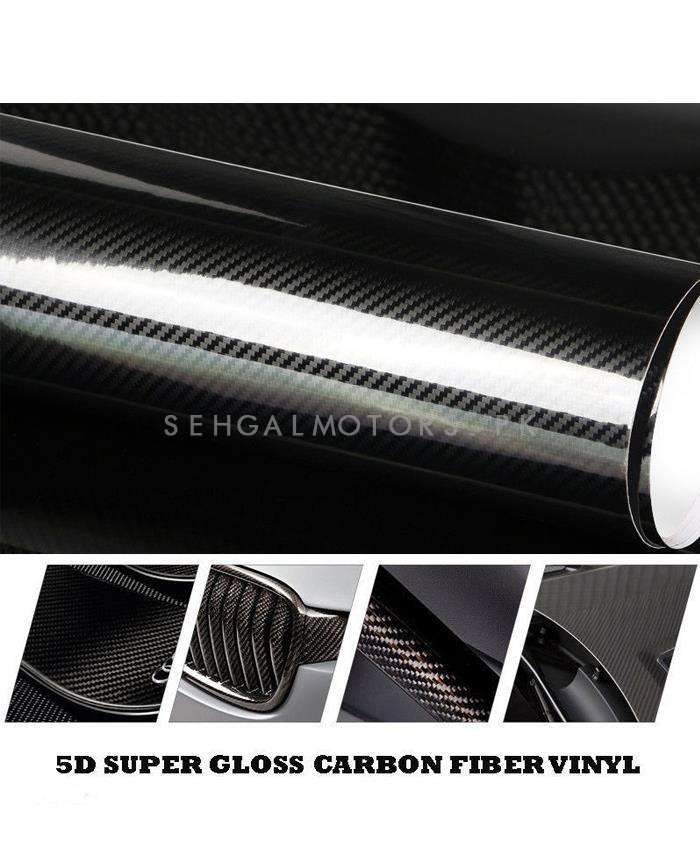 Ultra Gloss 5D Carbon Fiber Maximus Car Vinyl Wrap Film RF