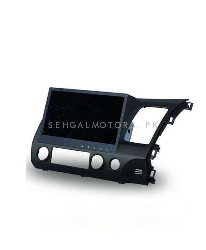 Honda Civic Reborn Android LCD Black 10 Inches - Model 2006-2012