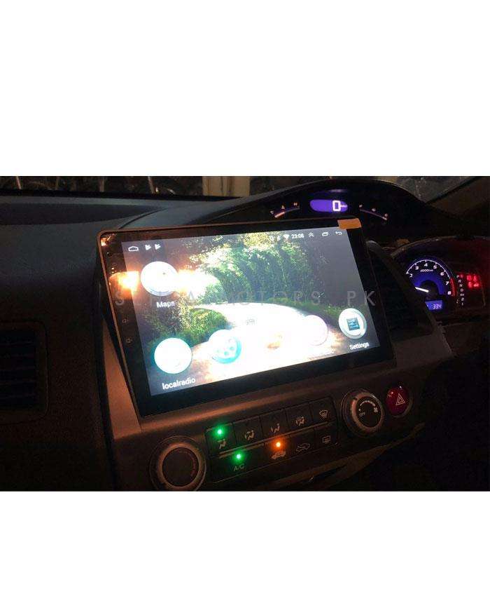 Honda Civic Reborn Android LCD Black 10 Inches - Model 2006-2012