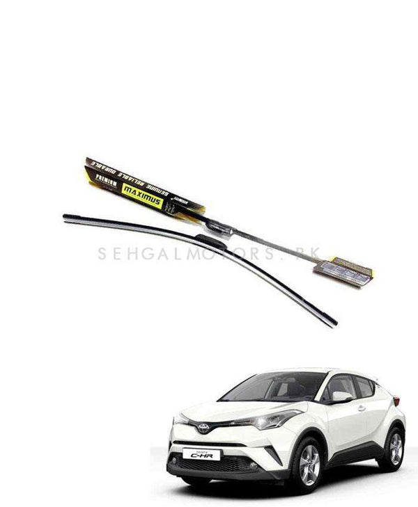 Toyota CHR Maximus Premium Silicone Wiper Blades - Model 2017-2021