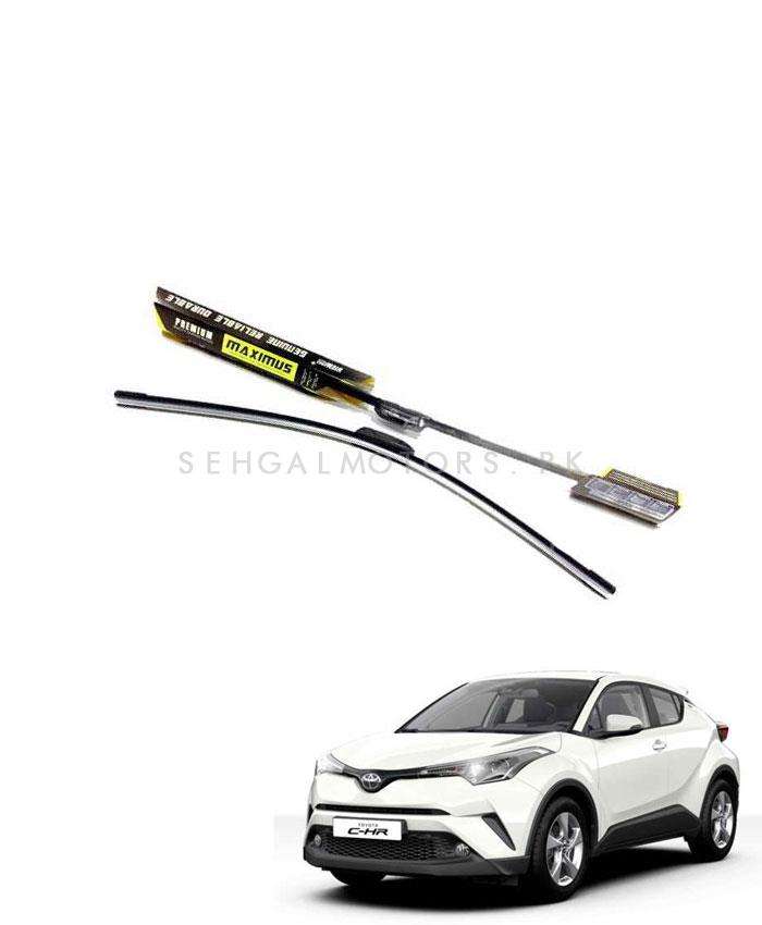 Toyota CHR Maximus Premium Silicone Wiper Blades - Model 2017-2021